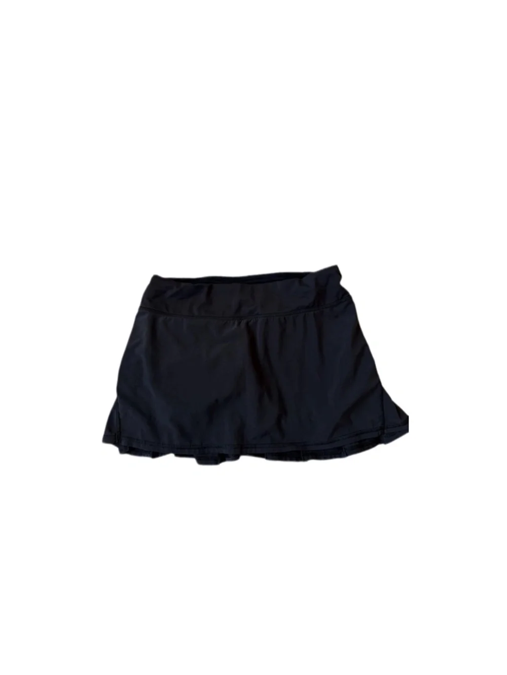 Lululemon Black Pace Setter Skort Sz 8